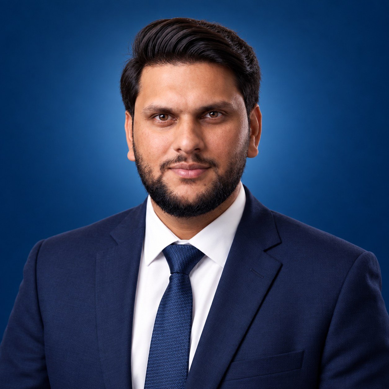 Portrait of Abdullah Fareed